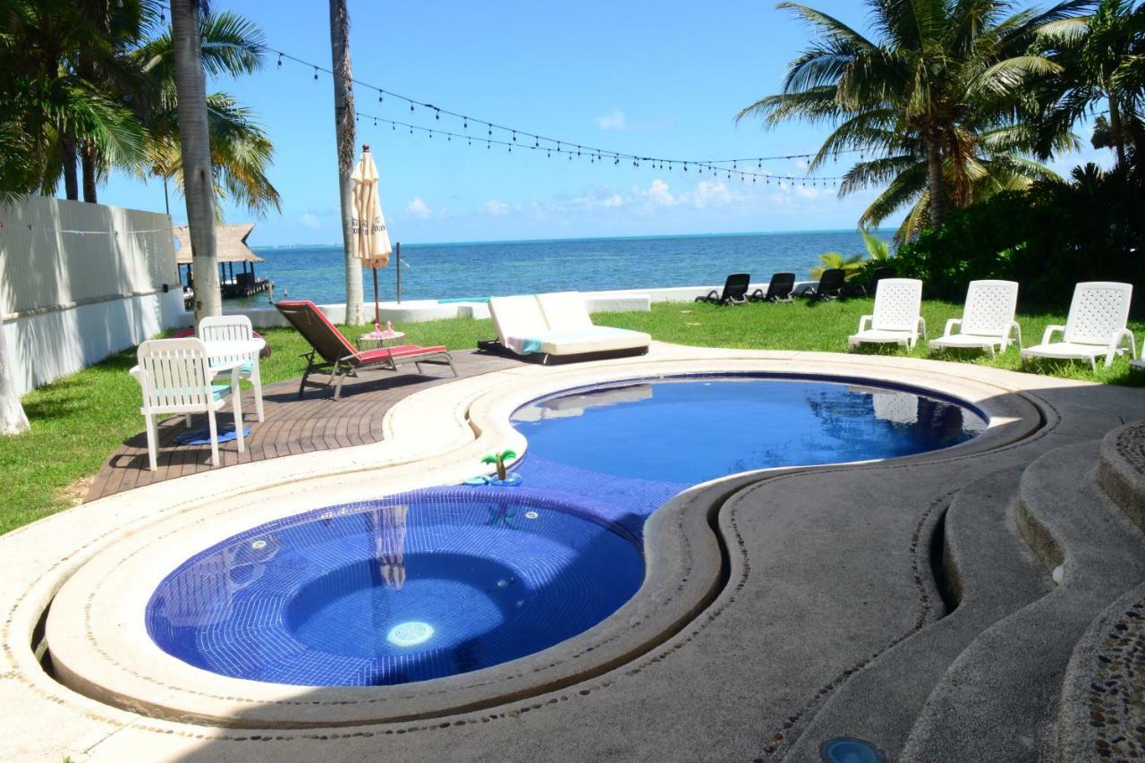 Bella Casa Privada Junto Al Mar Caribe Villa Cancún Eksteriør bilde