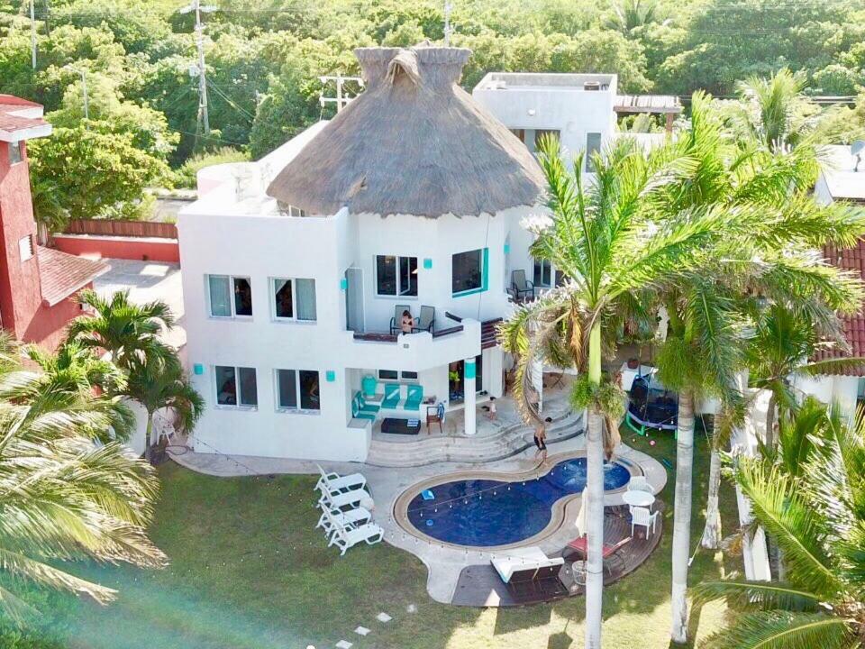 Bella Casa Privada Junto Al Mar Caribe Villa Cancún Eksteriør bilde